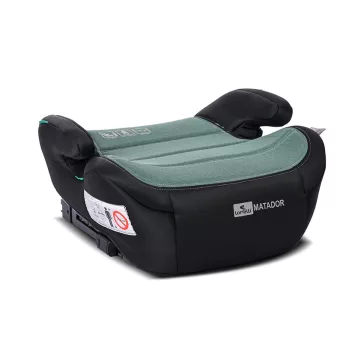   Lorelli Matador autós ülésmagasító Isofix 125-150cm - Green Pine