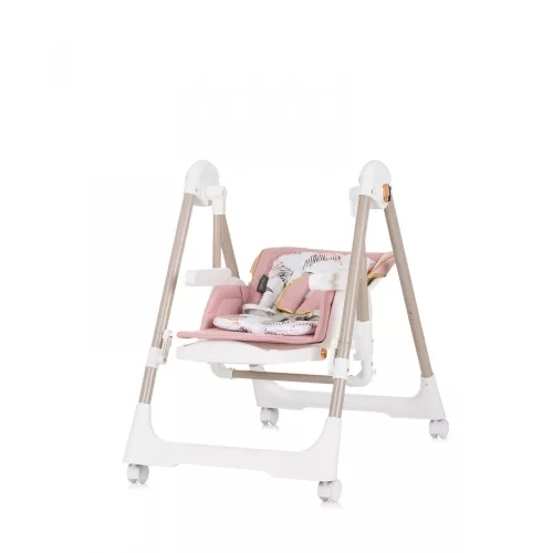 Chipolino Milk Shake 2in1 multifunkciós etetőszék - Flamingo