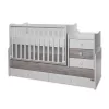 Lorelli Maxi Plus kombi ágy 70x160 - White & Artwood ÚJ