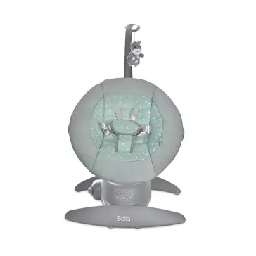   Lorelli Bella elektromos babahinta 9 kg-ig - Frosty Green Stars