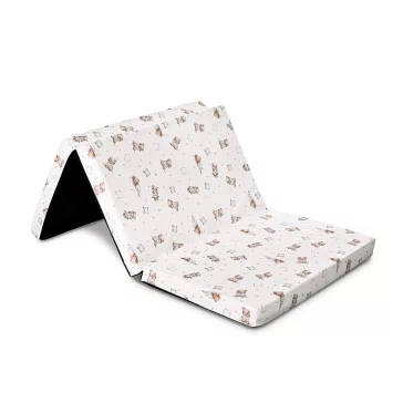   Lorelli összehajtható matrac 60x120x5 - Bear And Pillow Beige