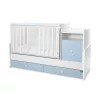 Lorelli Trend PLUS kombi ágy 70x165 - White Baby Blue
