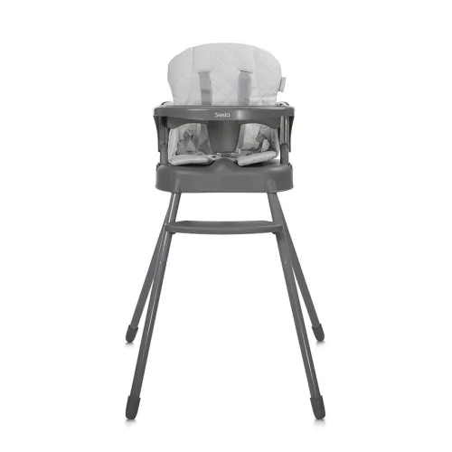 Lorelli Siesta 3az1-ben fix etetőszék, Grey Leather