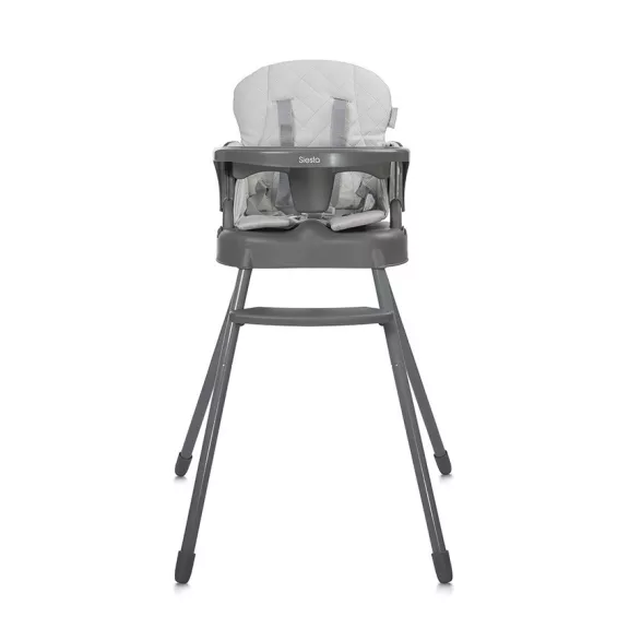 Lorelli Siesta 3az1-ben fix etetőszék, Grey Leather