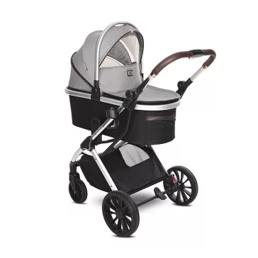   Lorelli Glory multifunkciós babakocsi + adapter - Opaline Grey