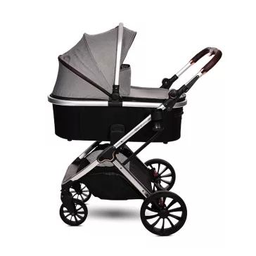   Lorelli Glory multifunkciós babakocsi + adapter - Opaline Grey