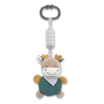   Lorelli Toys Campanula plüss babakocsi játék - Kék Szarvas