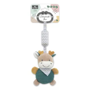   Lorelli Toys Campanula plüss babakocsi játék - Kék Szarvas
