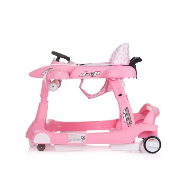 Chipolino Airplane 3az1 -ben bébikomp - pink