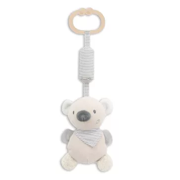 Lorelli Toys Campanula plüss babakocsi játék - Bézs Maci