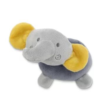 Lorelli Toys Csörgő fánk - Szürke Elefánt