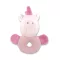 Lorelli Toys Plüss csörgő karika - Pink Unikornis
