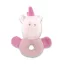 Lorelli Toys Plüss csörgő karika - Pink Unikornis
