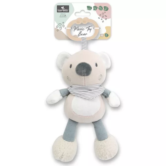 Lorelli Toys plüss zenélő játék - Bézs Maci