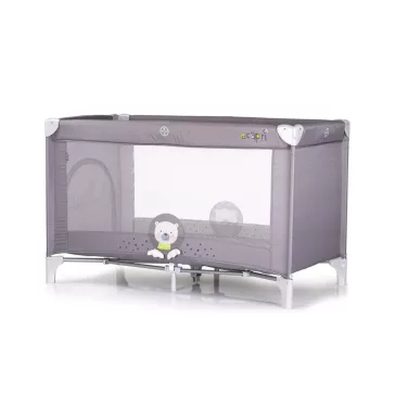 Chipolino Capri fix utazóágy - Bear grey
