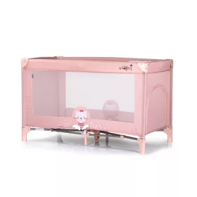 Chipolino Capri fix utazóágy - Cat pink