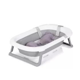   Chipolino Isla összecsukható kád hálós babatartóval 81 cm - Grey