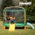 Chipolino Playground Trambulin 200 cm csúszdával, létrával - green