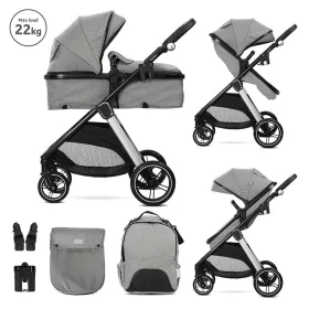   Lorelli Aspen babakocsi mózessé alakítható sport résszel - Grey