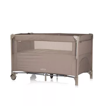 Chipolino Relax multifunkciós utazóágy - Tiramisu Linen