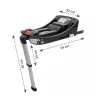 Lorelli Isofix bázistalp Aria Luxe 40x87 cm autóshordozóhoz