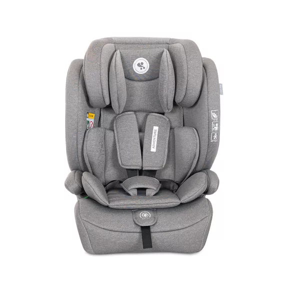 Lorelli Adventure autósülés i-Size 76-150cm - Grey (dobozos)