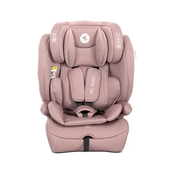 Lorelli Rio isofix autósülés i-Size 76-150cm - Pink