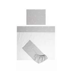   Lorelli Tiny Dream Trio ágynemű garnitúra 70x140 - Bear Grey