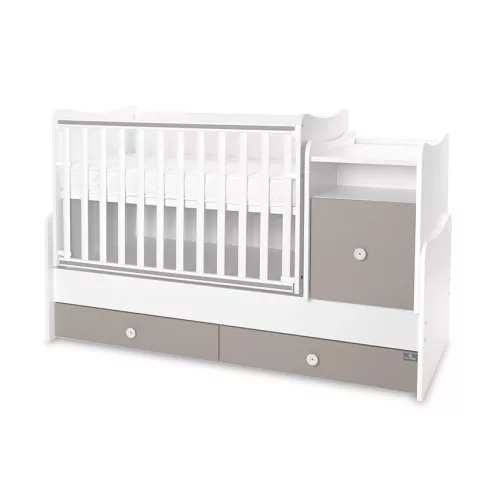 Lorelli Trend PLUS kombi ágy 70x165 - White String