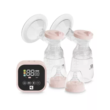 Lorelli Eva dupla elektromos mellszívó - Pink