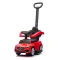 Chipolino Mercedes Benz C-Class bébitaxi tolókarral - red