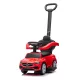 Chipolino Mercedes Benz C-Class bébitaxi tolókarral - red