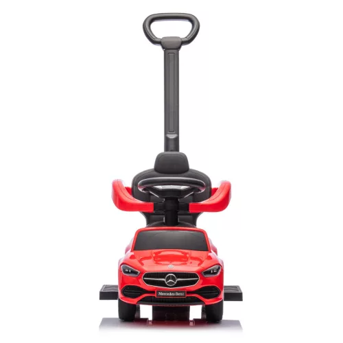 Chipolino Mercedes Benz C-Class bébitaxi tolókarral - red