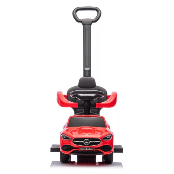 Chipolino Mercedes Benz C-Class bébitaxi tolókarral - red