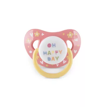 Baby Care cumi kupakkal 2db 6M+ - YELLOW/PINK