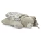 Lorelli Poffy Duo takaró 75x90 cm párnával 45x30 cm - White BeigeTeddy Bear