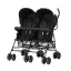 Chipolino Double Point iker babakocsi - Blackberry