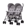 Chipolino Double Point iker babakocsi - Cloud grey