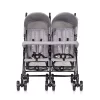 Chipolino Double Point iker babakocsi - Cloud grey