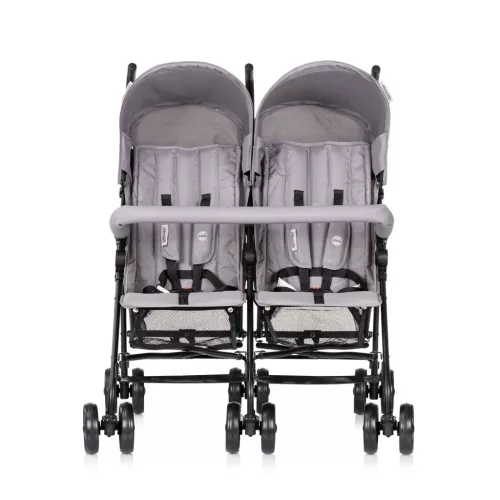 Chipolino Double Point iker babakocsi - Cloud grey