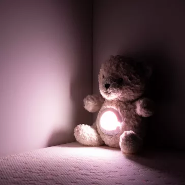 Chipolino projektoros zenélő plüss játék - Bear beige