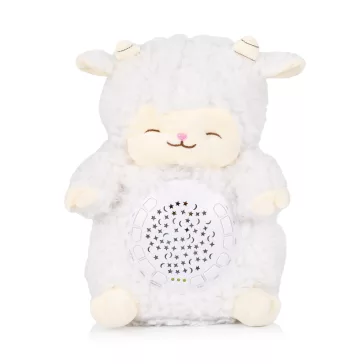 Chipolino projektoros zenélő plüss játék - Lamb