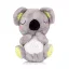 Chipolino Koala zenélő plüss játék - green & grey