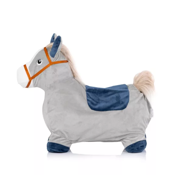 Chipolino ugráló lovacska hanggal - grey