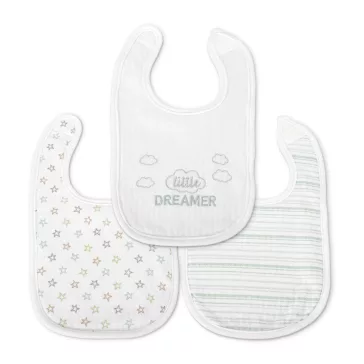 Lorelli Natural tépőzáras előke 3db - Unisex