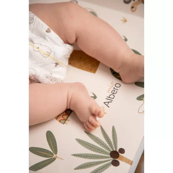 Albero Mio puha pelenkázó lap peremes 70 cm - CP4 Tropic fun