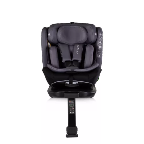 Chipolino Clima Air I-Size autósülés 40-150cm - anthracite