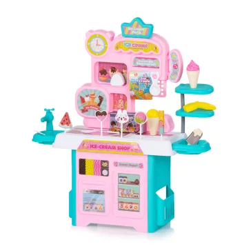 Chipolino fagyiárus stand játék 32db.-os