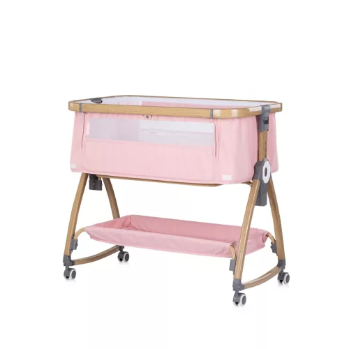 Chipolino Charisma babaöböl - powder pink/wood