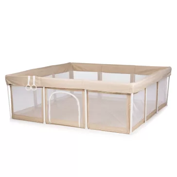Chipolino Easy babakarám összecsukható 180x180 cm - beige